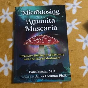 Microdosing with Amanita Muscaria by Baba Masha M.D. - Red Cover